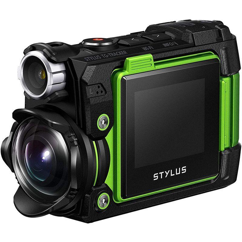 【タイムセール】 OLYMPUS アクションカメラ STYLUS TG-Tracker グリーン 防水性能30m 耐衝撃2.1m 耐荷重100kgf 防塵 耐 【IQY8174458098】(29159円)
