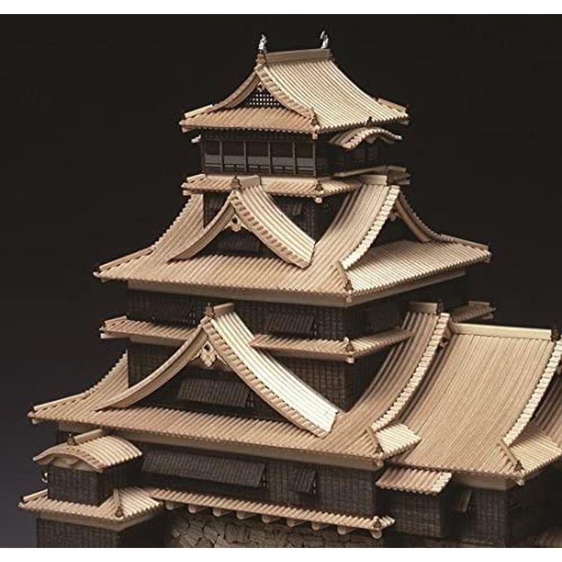 ウッディジョー 1/150 熊本城 木製模型 組立キット 1/150 熊本城 木製模型 組立キット