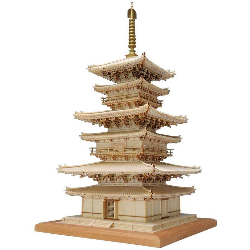 ウッディジョー 1/75 薬師寺 東塔 木製模型 組み立てキット 1/75 薬師寺 東塔 木製模型 組み立てキット