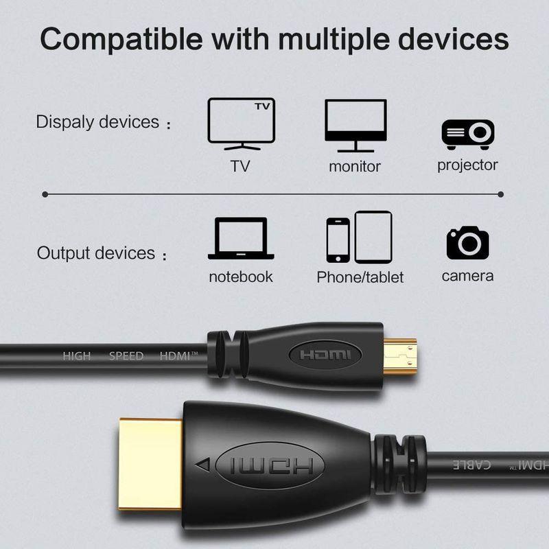大感謝セール】 microHDMI-HDMI 変換ケーブル HDMIケーブル - www.littleangelaroundtheworld.com