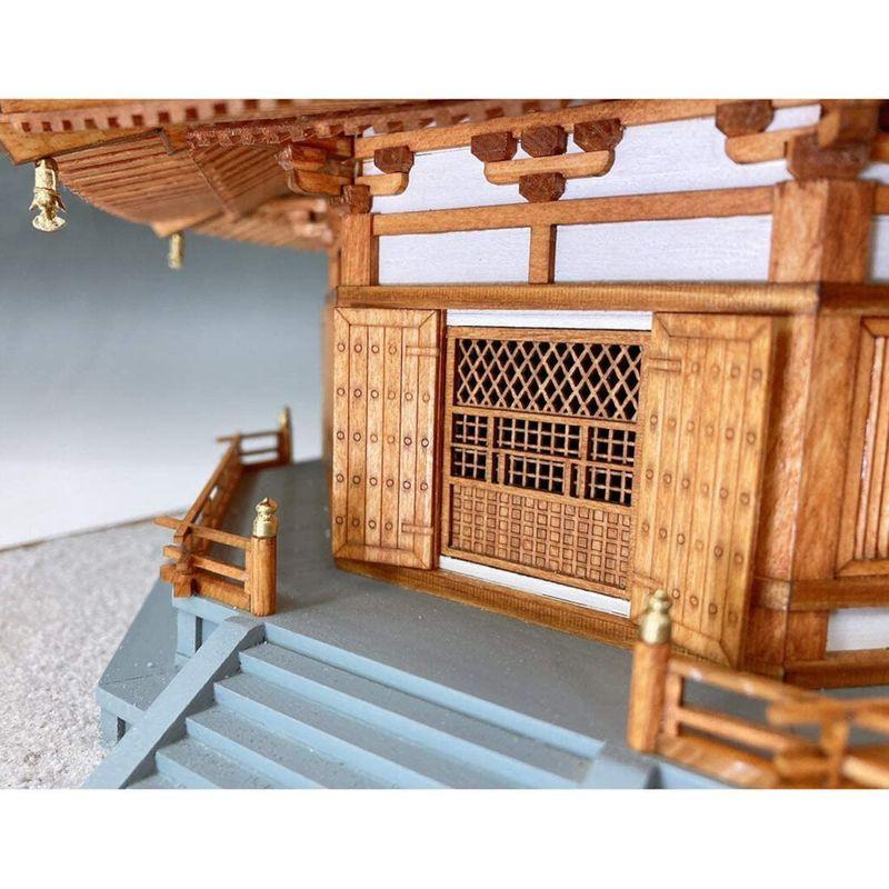 ウッディジョー 1/75 法隆寺 夢殿 木製模型 組み立てキット 1/75 法隆寺 夢殿 木製模型 組み立てキット