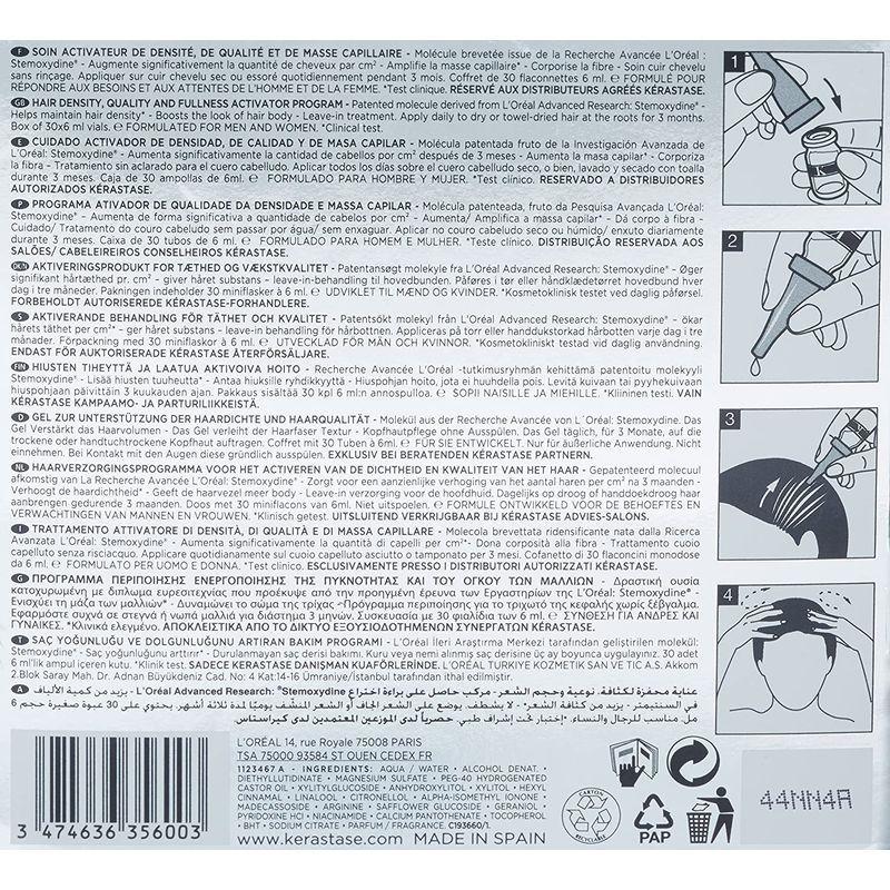 ケラスターゼ デンシフィックヘアデンシティプログラム (マン＆ウーマン) 30x6ml/0.2oz デンシフィックヘアデンシティプログラム マン＆ウーマン 30x6ml/0 2oz