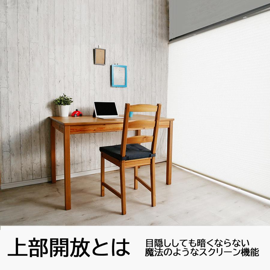 【最短翌営業日発送】ハニカムブラインド オーダー 断熱 コードレス セーブ２上部開放タイプ 幅91- 120ｘ丈122ｃｍ プリーツ スクリーン_1