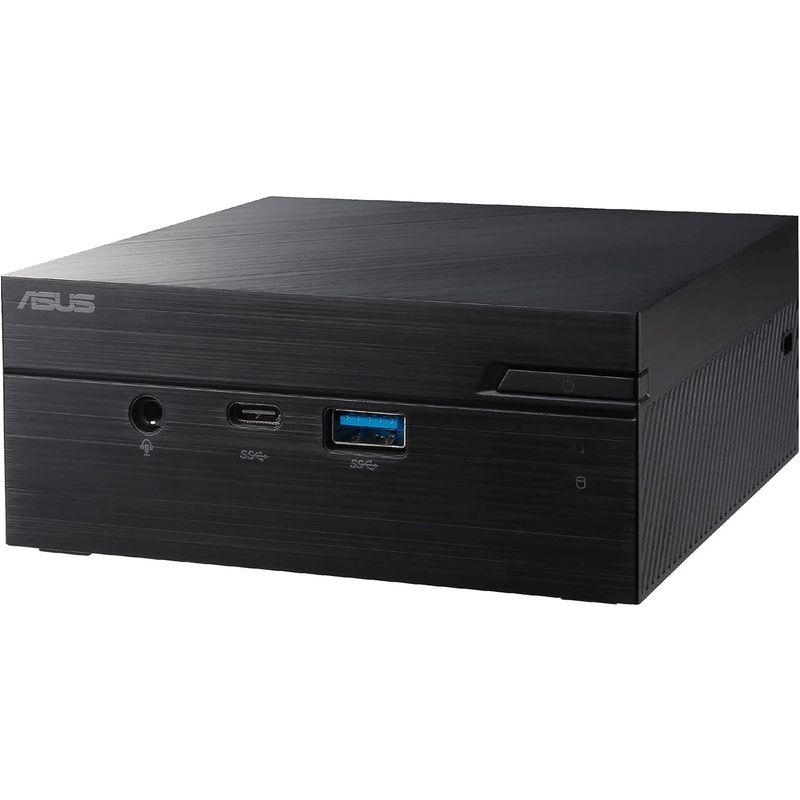 ASUS USB PDで動作可能 Ryzen 5000シリーズ搭載小型ベアボーン PN51-S1-B-B7186MD ブラック スマホ、タブレット、パソコン PCパーツ ベアボーン、キット