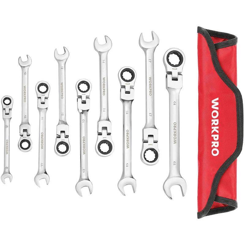 3年保証』 WORKPRO フレックスラチェットレンチ コンビネーションレンチ 首振り 8?19mm 72ギア 9本組 スパナ 組み立て 自動車修理 メ discoversvg.com 3年保証』 WORKPRO フレックスラチェットレンチ コンビネーションレンチ 首振り 8?19mm 72ギア 9本組 スパナ 組み立て 自動車修理 メ discoversvg.com