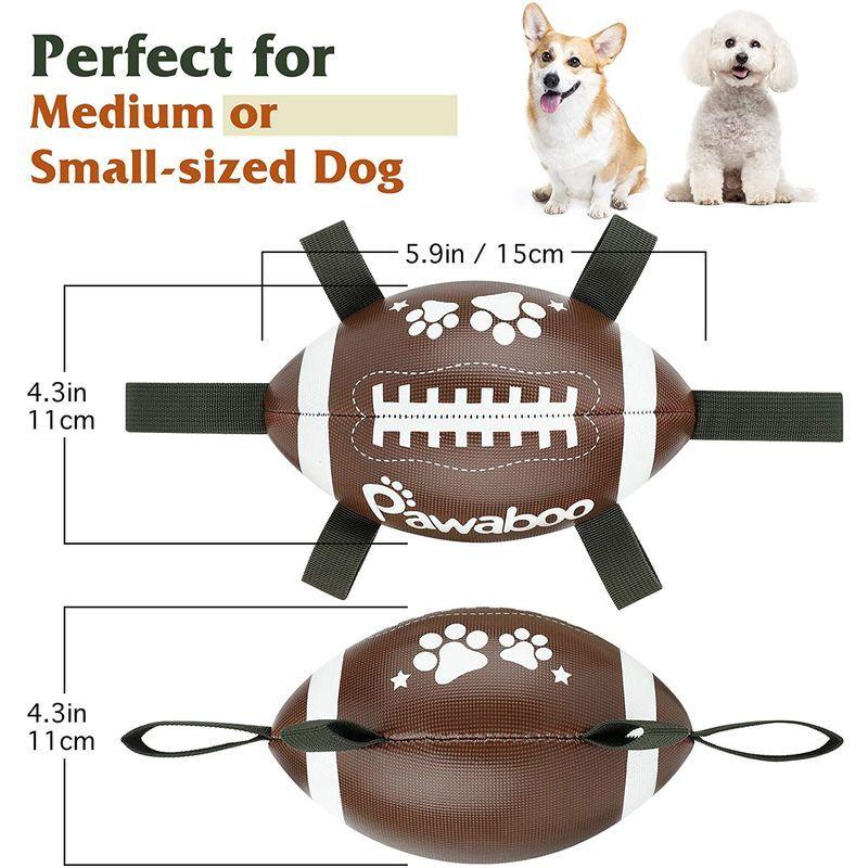 ペットおもちゃ 犬用ボール Pawaboo ペット用ボール 犬用 玩具ボール ラグビーボール 投げる 追いかける 引っ張る 犬遊びボール 1 マッドピース 通販 Yahoo ショッピング