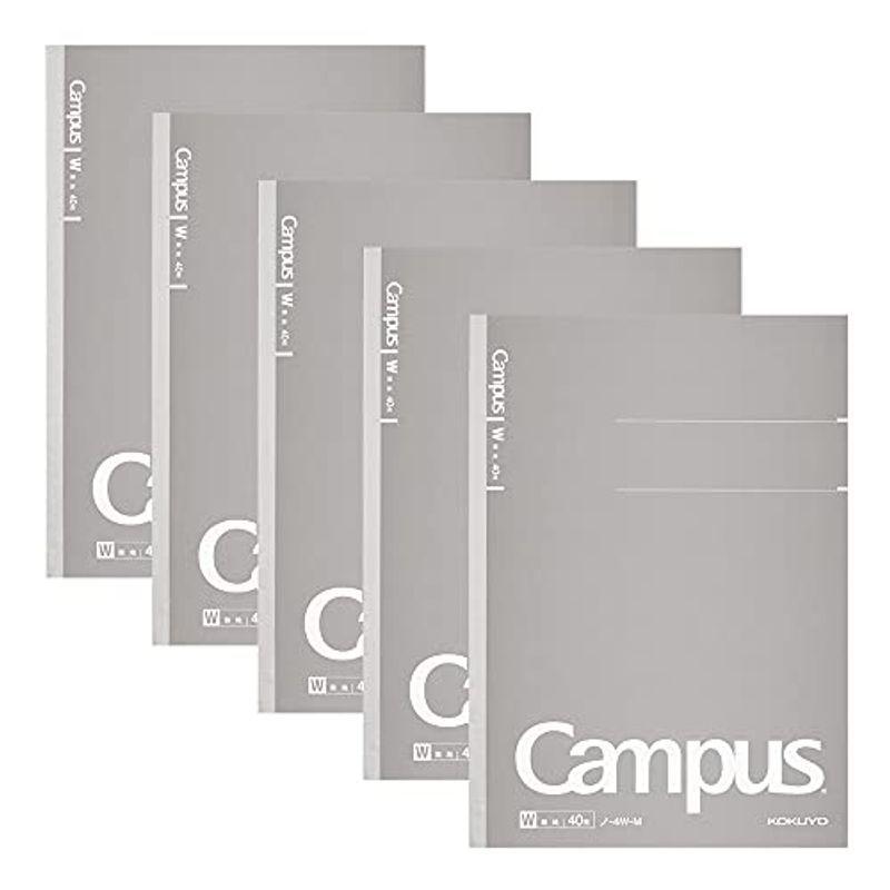 ディズニープリンセスのベビーグッズも大集合 無地 大人キャンパス キャンパスノート コクヨ B5 グレー ノ 4w Mx5set 5冊パック 40枚 ノート Www Theopengate Org Il