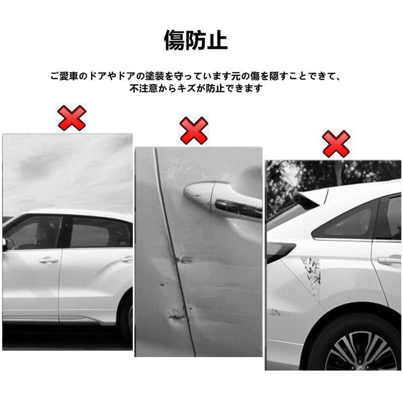 最終値下げ 車用ドアガード ドアプロテクター サイド ドア 傷防止 防衝撃 ホワイト ４本入り Aguasdepalmas Com Br