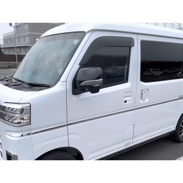 送料無料 ドアミラーガーニッシュ【ダイハツ 新型 アトレー ハイゼットカーゴ S700V S710V】 外装 パーツ 2P|madre|03