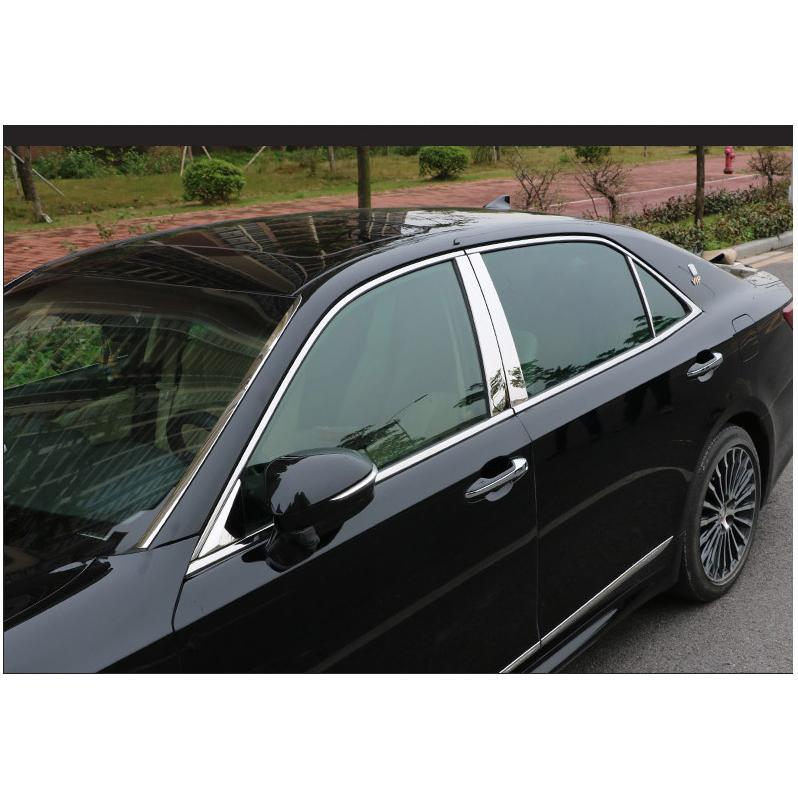 格安人気 Crown クラウン210系 メッキ ステンレス製 メッキ ウィンドウピラー ガーニッシュ サイドピラーパネル カバー バイザー無し用 外装パーツ Hg006 マードレ 通販 Yahoo ショッピング 新版 Jknewspoint Com