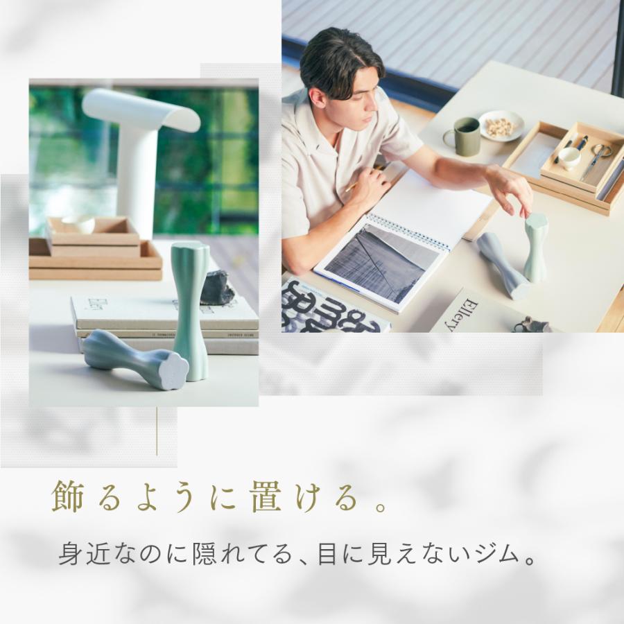STEADY（ステディ） ダンベル 2個セット 飾れる コンパクト 強グリップ