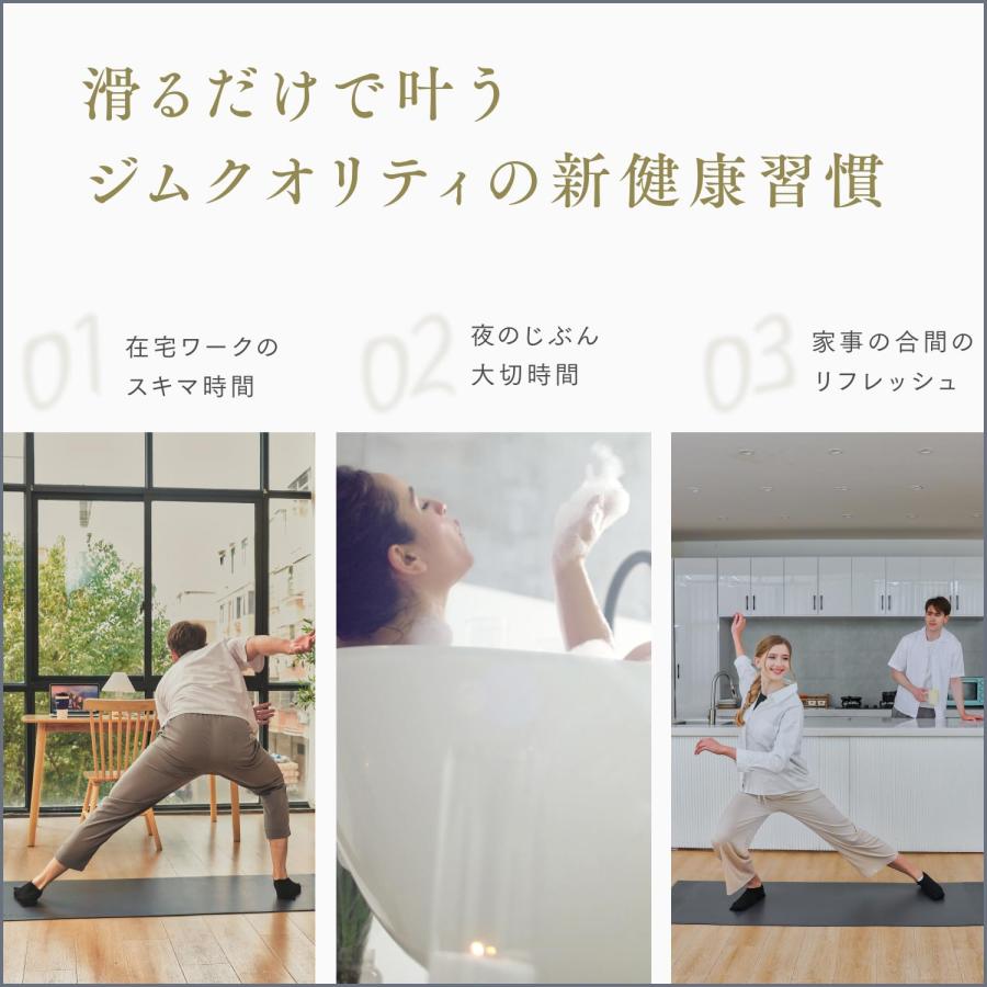 STEADY（ステディ） スライドマット 静音 室内 有酸素運動 体幹