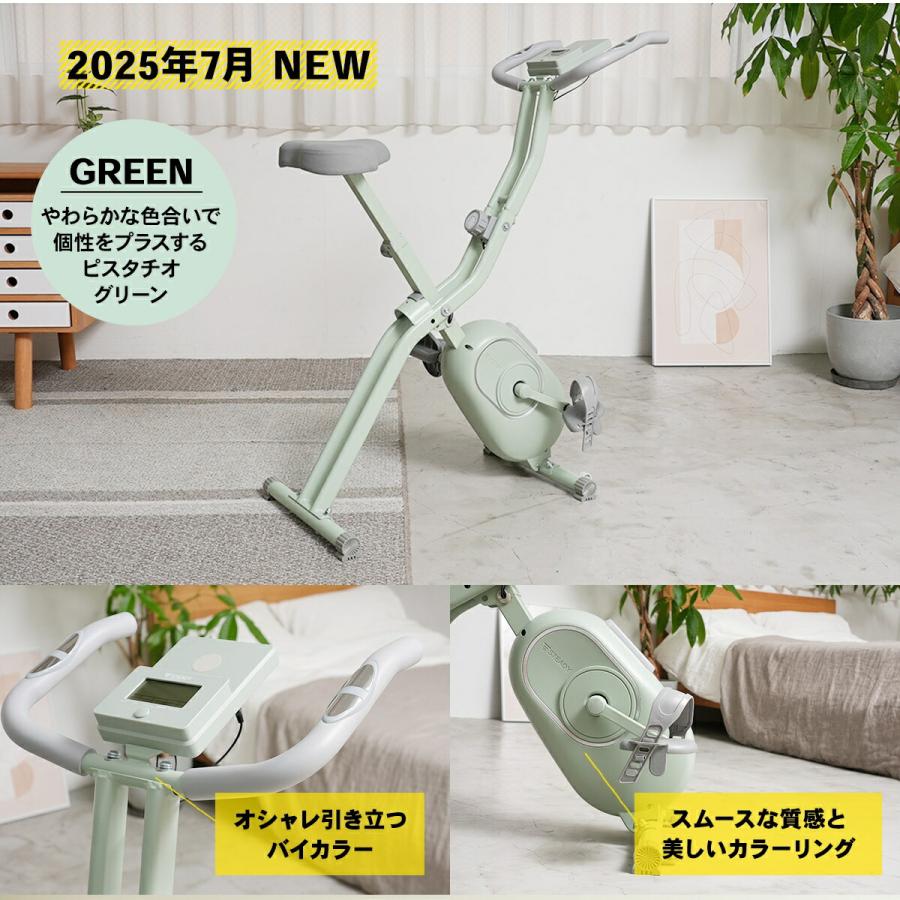 STEADY（ステディ） フィットネスバイク 静音 家庭用 折りたたみ