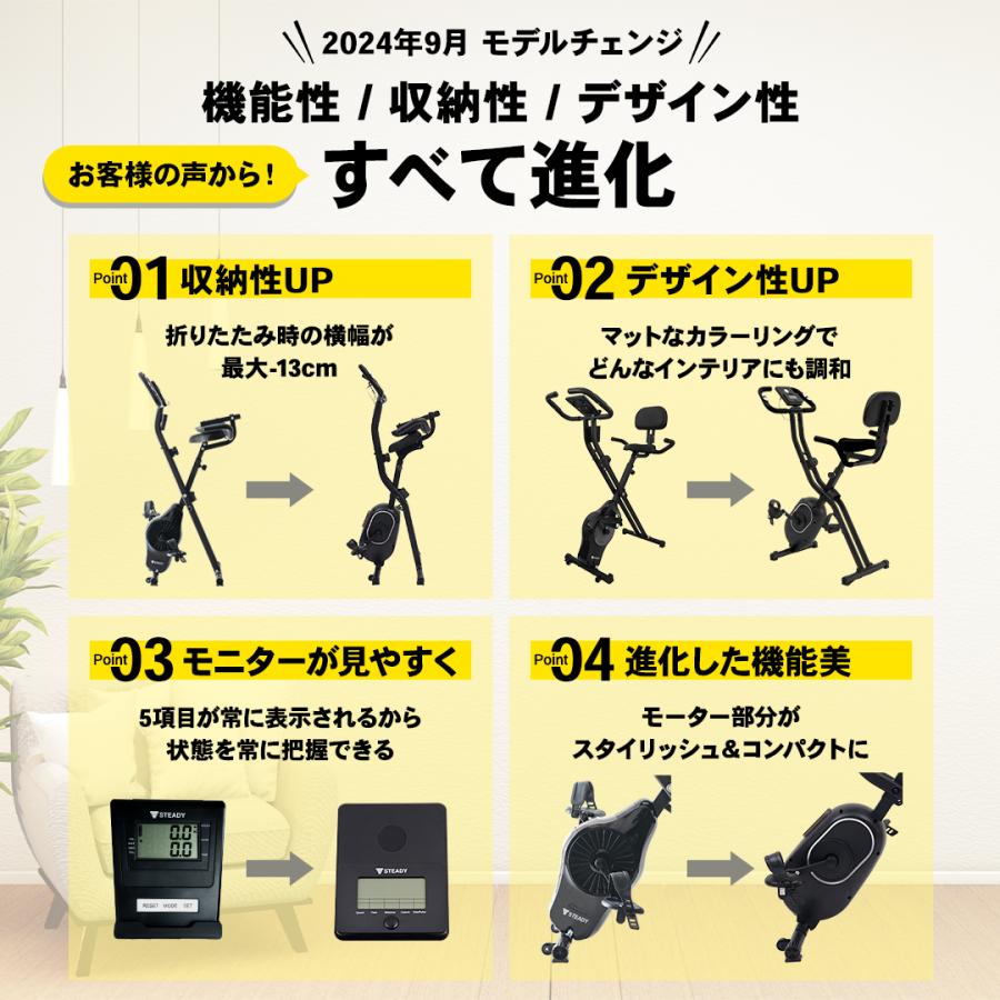 STEADY（ステディ） 【MONOQLOベストバイ受賞】フィットネス