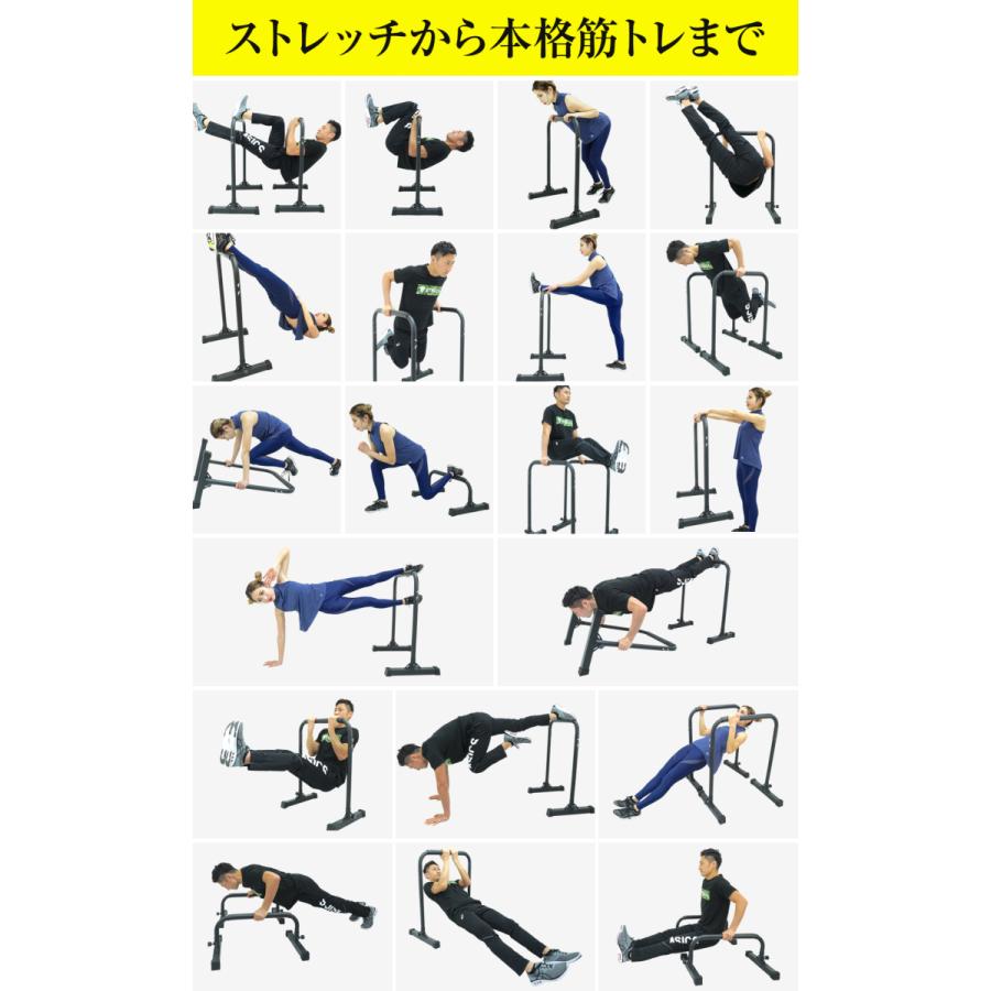 STEADY ディップススタンド 新開発TS System支柱 耐荷重150kg STEADY ディップススタンド 新開発TS System支柱 耐荷重150kg