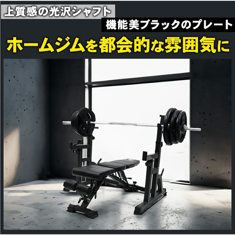 バーベルセット STEADY（ステディ） バーベルシャフト プレート セット 140 kg 2.0 2.2