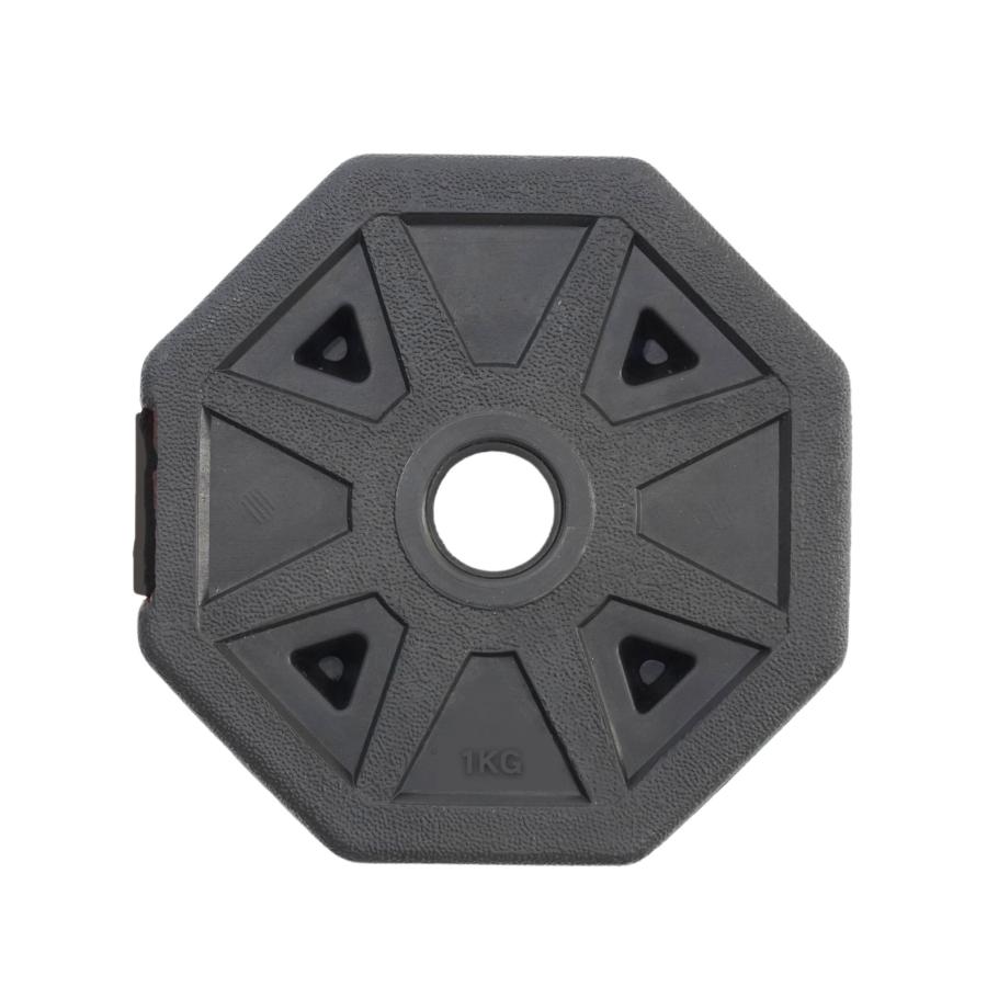 STEADY（ステディ） ダンベルプレート 1kg 2枚セット 防音 防傷 追加用