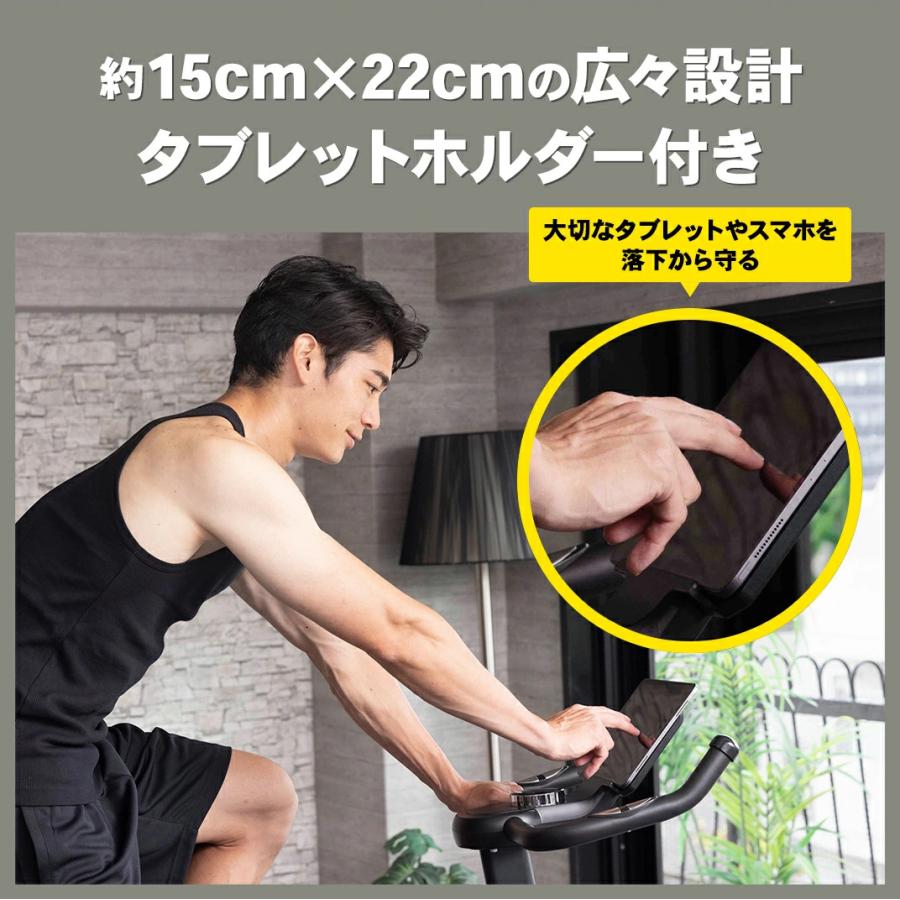 STEADY（ステディ） スピンバイク Plus サドルカバー付き 静音 家庭用 