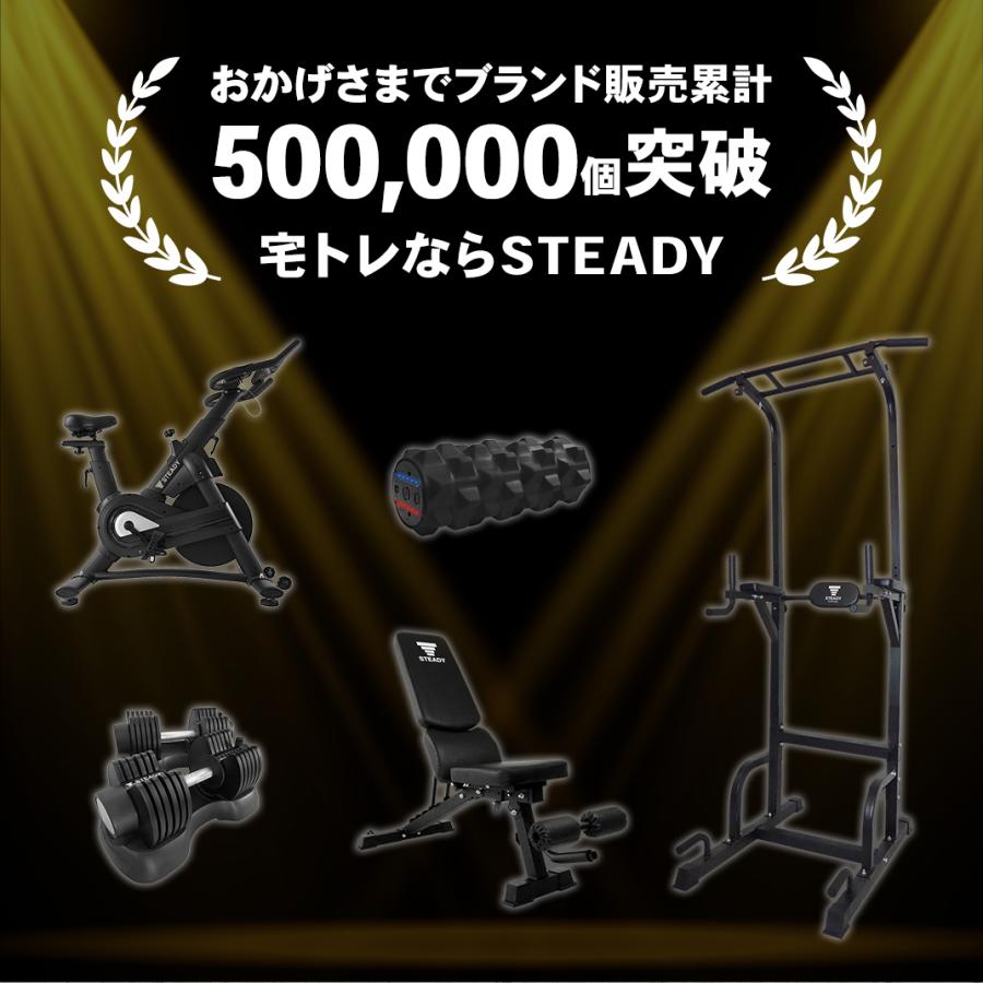 STEADY スピンバイク Plus Bluetooth接続【 Zwift Kinomap 対応