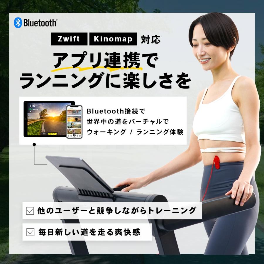 STEADY（ステディ） ルームランナー ランニングマシン 静音 2WAY 家庭
