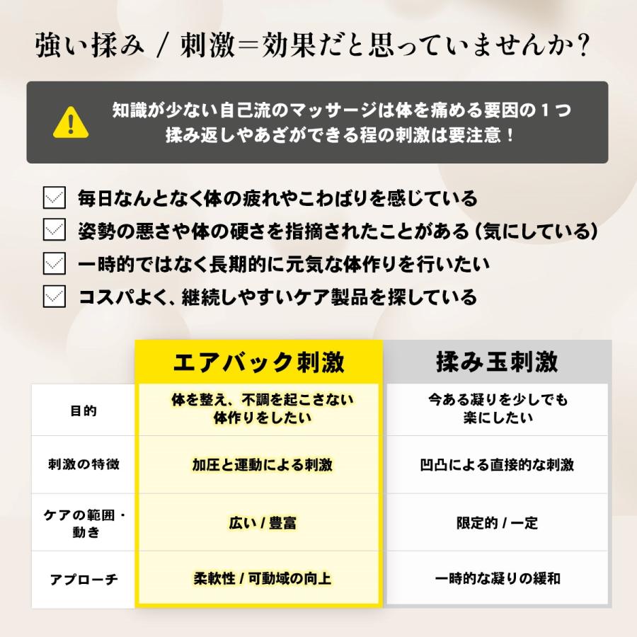 STEADY（ステディ） ストレッチシート 温熱 家庭用 3Dエアバッグ