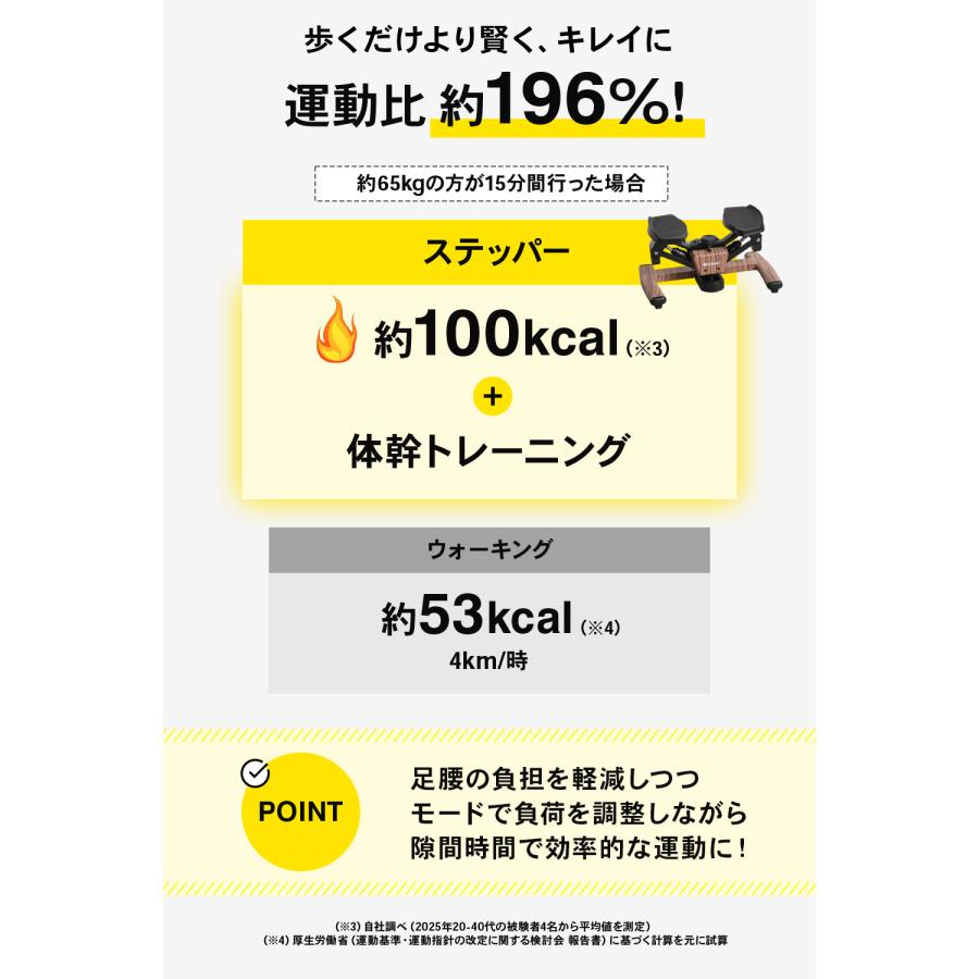 STEADY（ステディ） ツイストステッパー ステッパー 静音 3WAY 家庭用