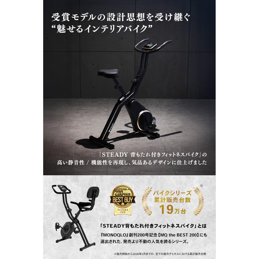STEADY（ステディ） フィットネスバイクNeo（マット付き） マット