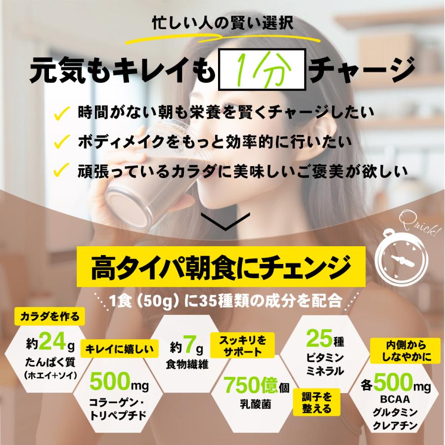 STEADY（ステディ） プロテイン 完全栄養食 置き換え ホエイ ソイ 食物