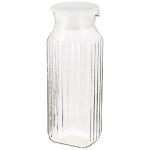 Iwaki イワキ 耐熱ガラス ピッチャー 冷水筒 ホワイト 1l 茶こしなし 角型サーバー 麦茶 お茶 ポット Kt296k W Msa8d8 まえばし商店 Yahoo ショッピング店 通販 Yahoo ショッピング