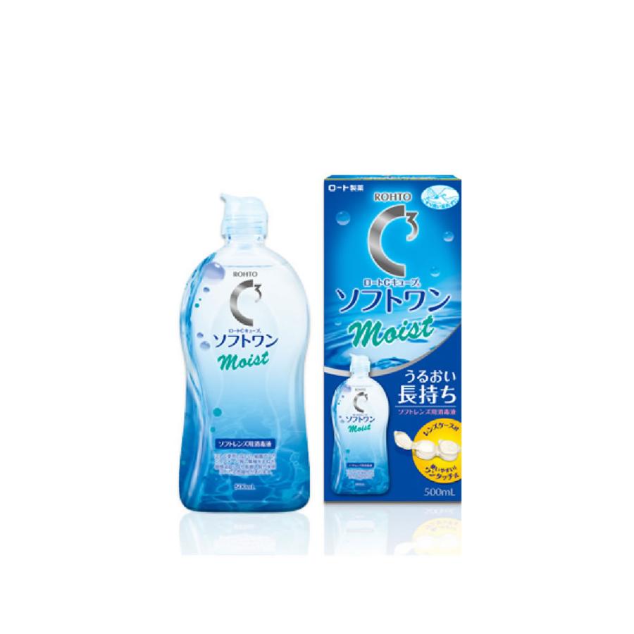 1本】ロートcキューブ ソフトワンモイスト（500ml）Rohto正規