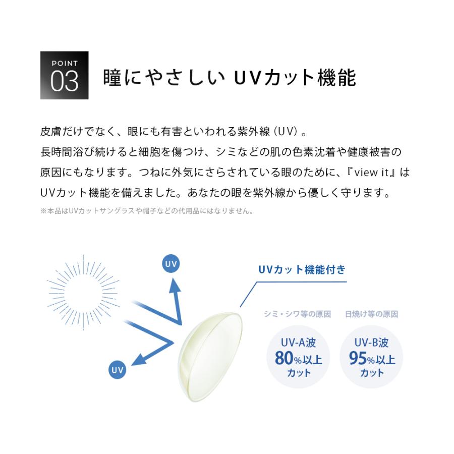 ブルーライトカット コンタクトレンズ 1day ビューイットブルーライトクリアワンデー 30枚 1箱 Viewit1d 01 0 コンタクトレンズ通販のグランプリ 通販 Yahoo ショッピング