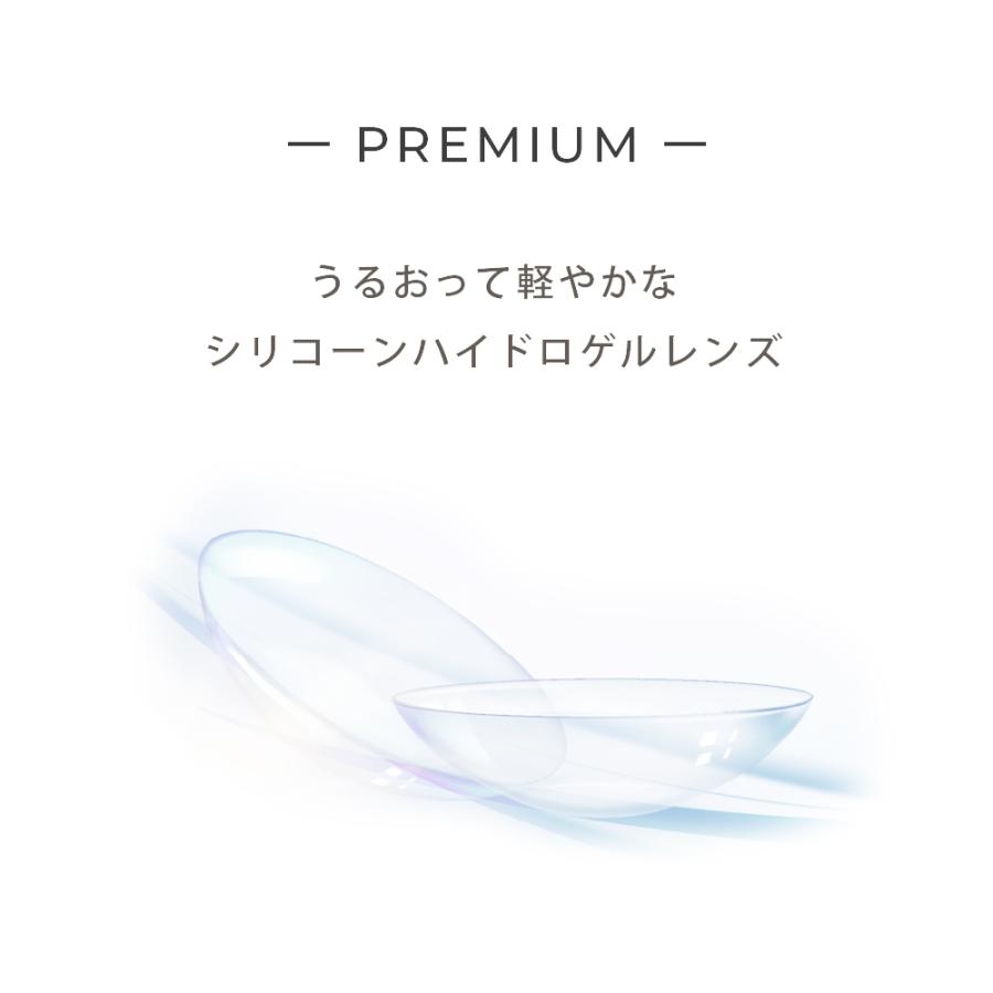 ビューイット コンタクトレンズ 2week PREMIUM(6枚)【1箱】酸素透過率(175)シリコーンハイドロゲル UVカット 潤い成分配合 含水率47.0％ DIA14.0 BC8.7｜maeda19800416｜04