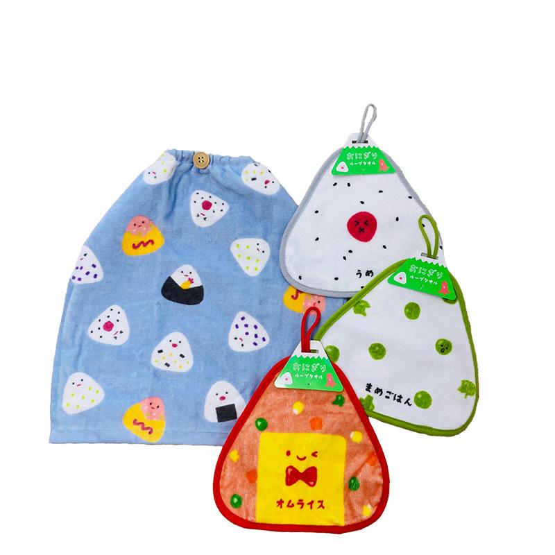 BABYMILO タオル エプロン6点セット おりこうタオル と ループタオル セット エプロンタオル 保育園 タオル