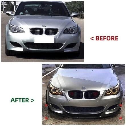 BMW E60 E61 Mスポーツ M5 フロントリップスポイラー フロント