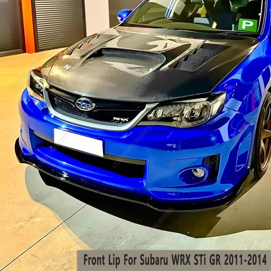 スバル インプレッサ WRX STI フロントリップスポイラー GRB GVB スバル インプレッサ WRX STI フロントリップスポイラー GRB GVB