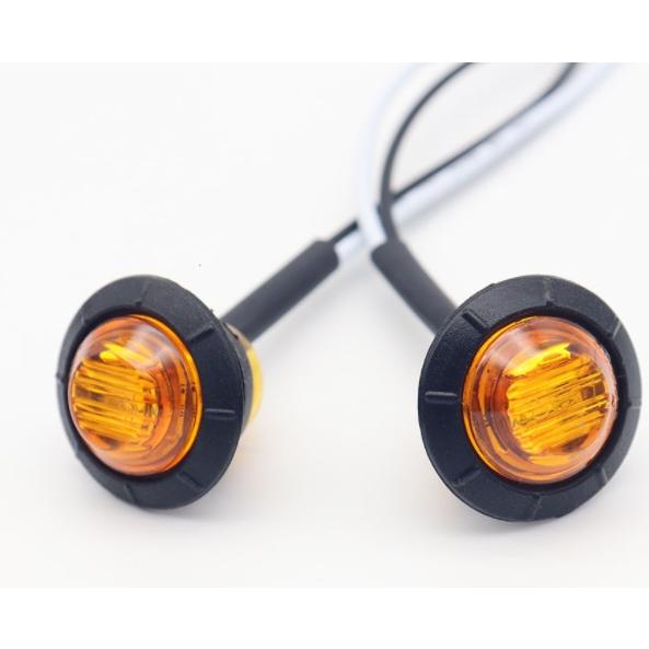 LEDミニマーカーランプ 10個セット トラック トレーラー 12V 24V対応