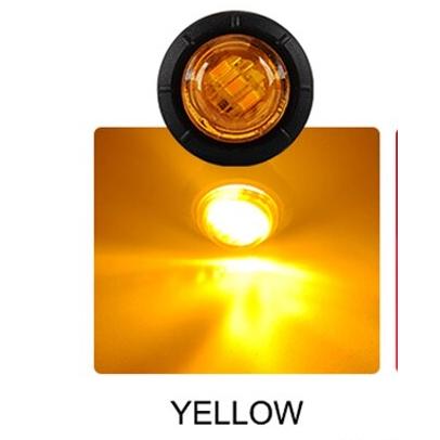 LEDミニマーカーランプ 10個セット トラック トレーラー 12V 24V対応