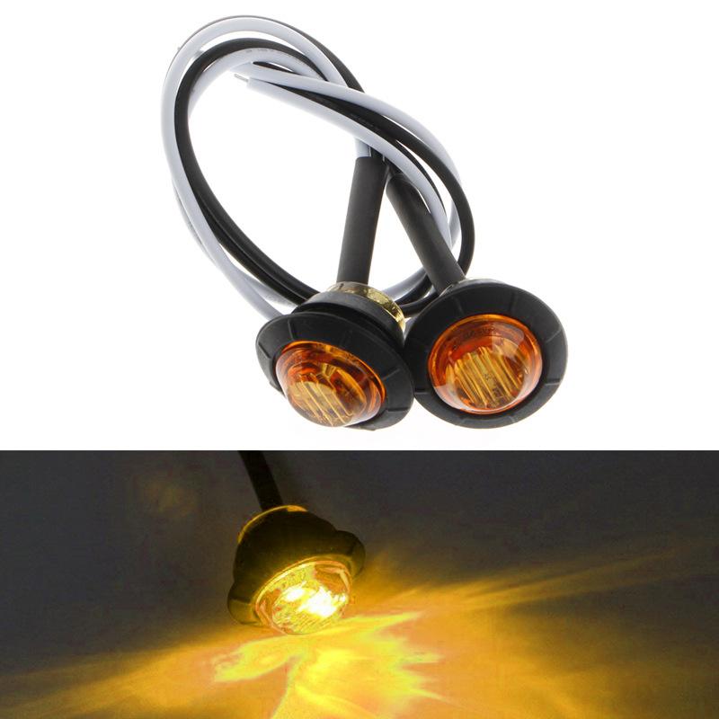 LEDミニマーカーランプ 10個セット トラック トレーラー 12V 24V対応