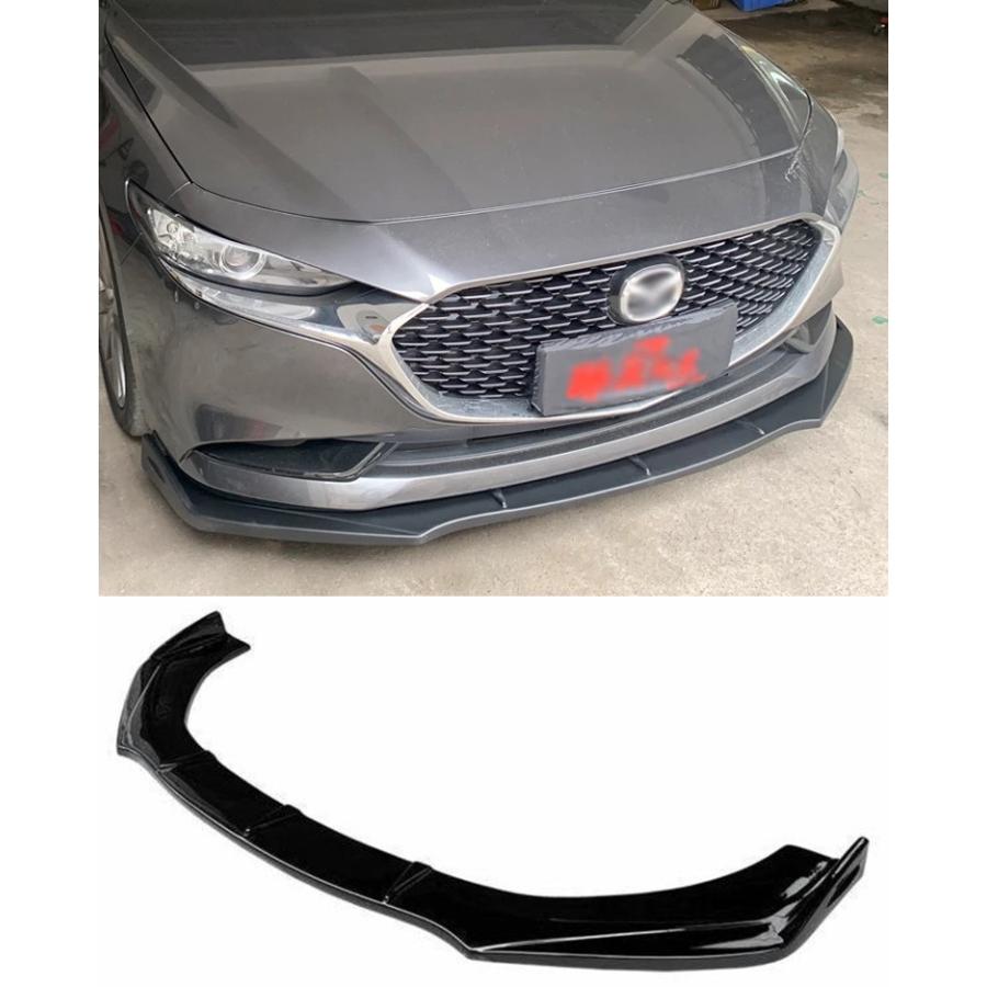 マツダ3 MAZDA3 ファストバック フロント リップ スポイラー V1 マツダ3 MAZDA3 ファストバック フロント リップ スポイラー V1