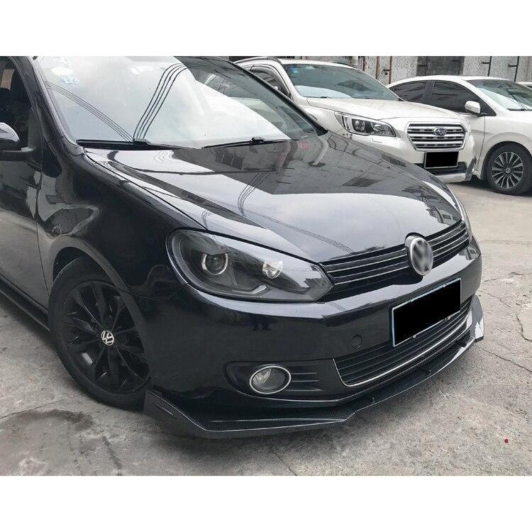 フォルクスワーゲン VW ゴルフ MK6 フロントリップスポイラー