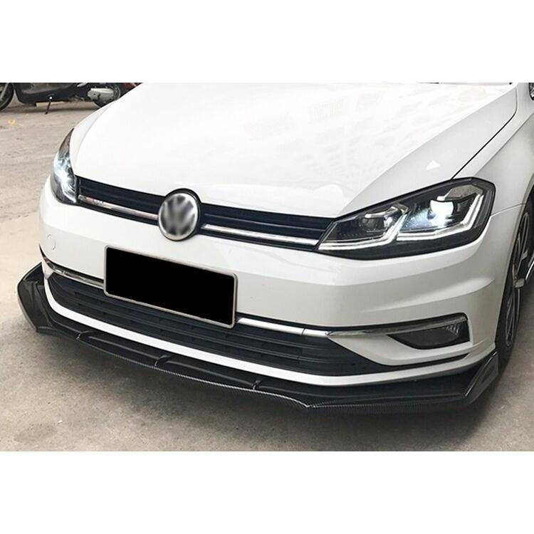 フォルクスワーゲン ゴルフ フロントリップスポイラー mk7 mk7.5