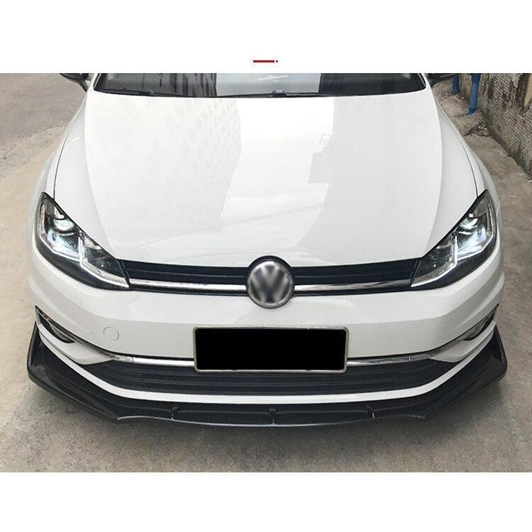 フォルクスワーゲン ゴルフ フロントリップスポイラー mk7 mk7.5