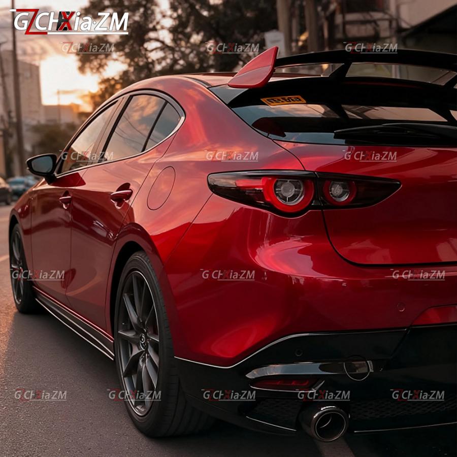 マツダ Mazda3 アクセラ リアスポイラー リアウイング GTウイング リア