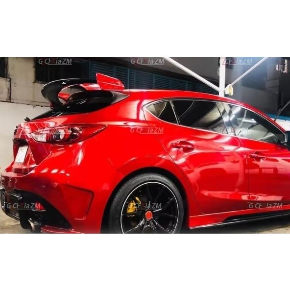 マツダ Mazda3 アクセラ リアスポイラー リアウイング GTウイング リア