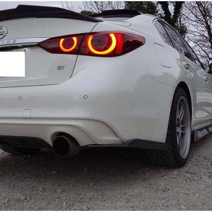 日産 スカイライン リアアンダースポイラー リアカナード リア