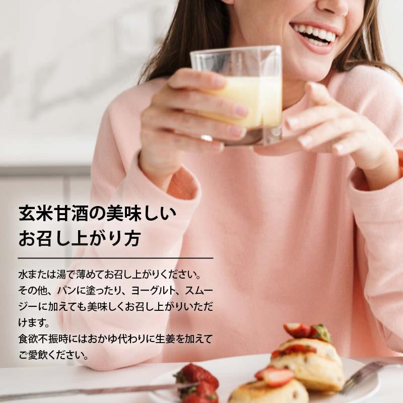甘酒 無添加 玄米甘酒 計300g 30g x10包 x1袋 前田家 砂糖不使用 玄米麹 国産の玄米だけで作った 濃縮スティックタイプ あま酒 甘ざけ | MAEDAYA 前田家 | 13