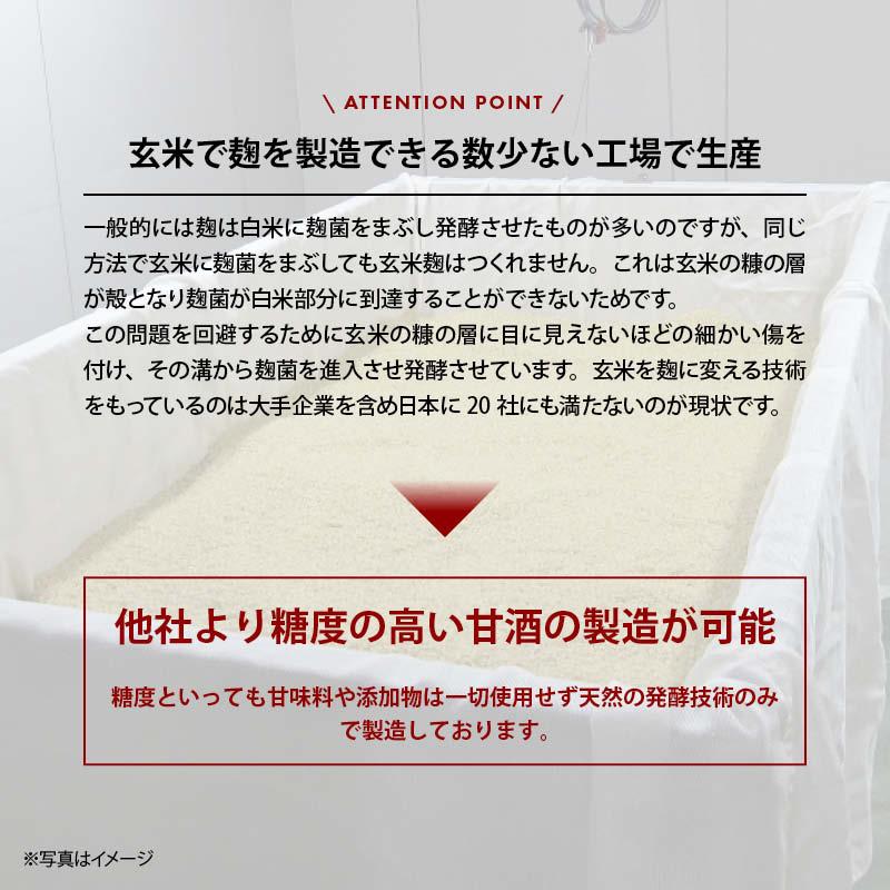 甘酒 無添加 玄米甘酒 計300g 30g x10包 x1袋 前田家 砂糖不使用 玄米麹 国産の玄米だけで作った 濃縮スティックタイプ あま酒 甘ざけ | MAEDAYA 前田家 | 09