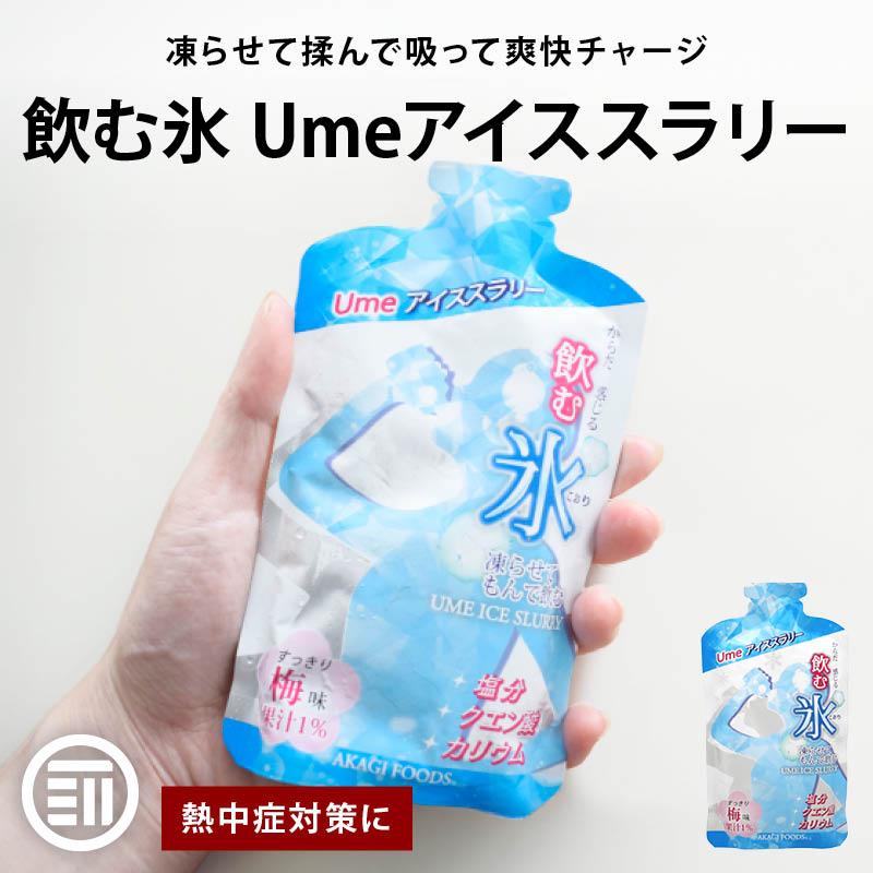 MAEDAYA 前田家 飲む氷 Ume アイススラリー 梅味 5個 スポーツ 現場