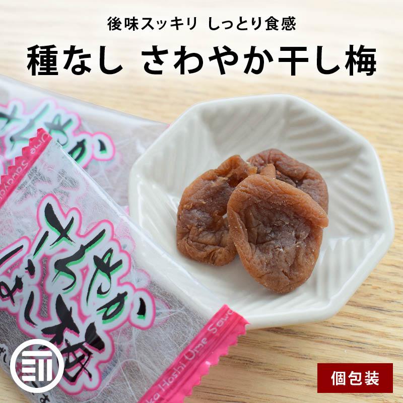 MAEDAYA 前田家 干し梅 さわやかほし梅 種なし 140g 個包装 しっかり