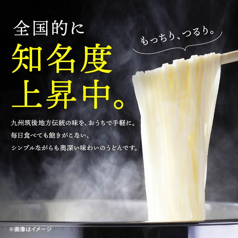 MAEDAYA 前田家 筑後うどん 乾麺 2人前 x1袋 ゆで時間7分 ざるうどん